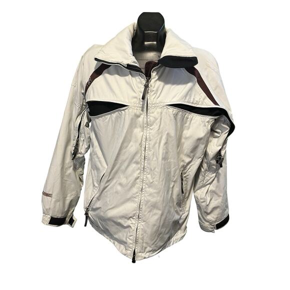 Bonfire Women’s Snowboard Ski Jacket Small White Waterproof Gold Series - Picture 1 of 12